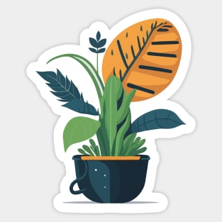 Cute Houseplant Sticker